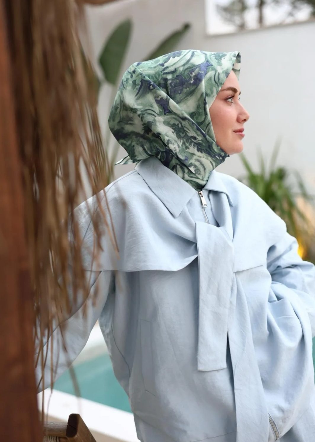 SİLKHOME Écharpe 100% TWİLL DE SOIE