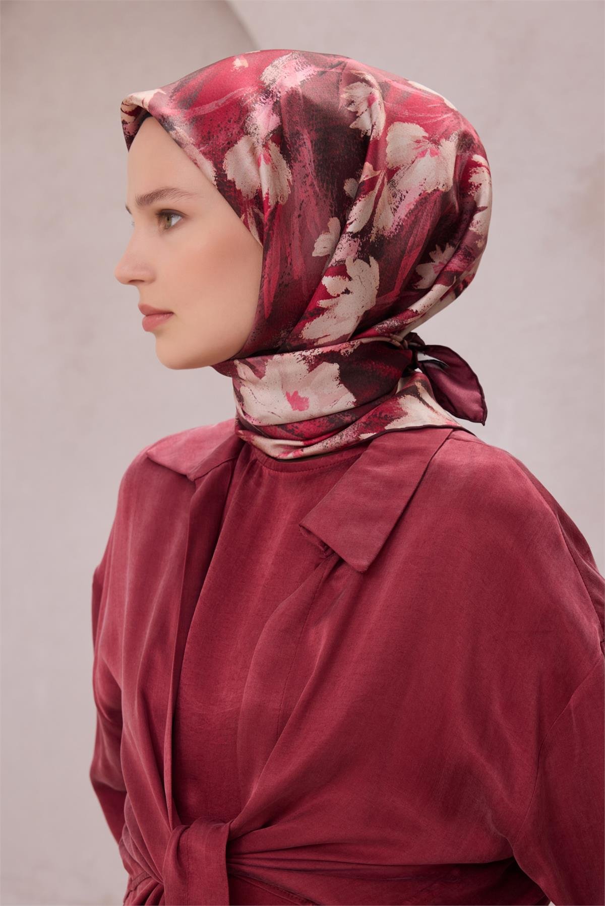 Écharpe Belli twill de soie luxe