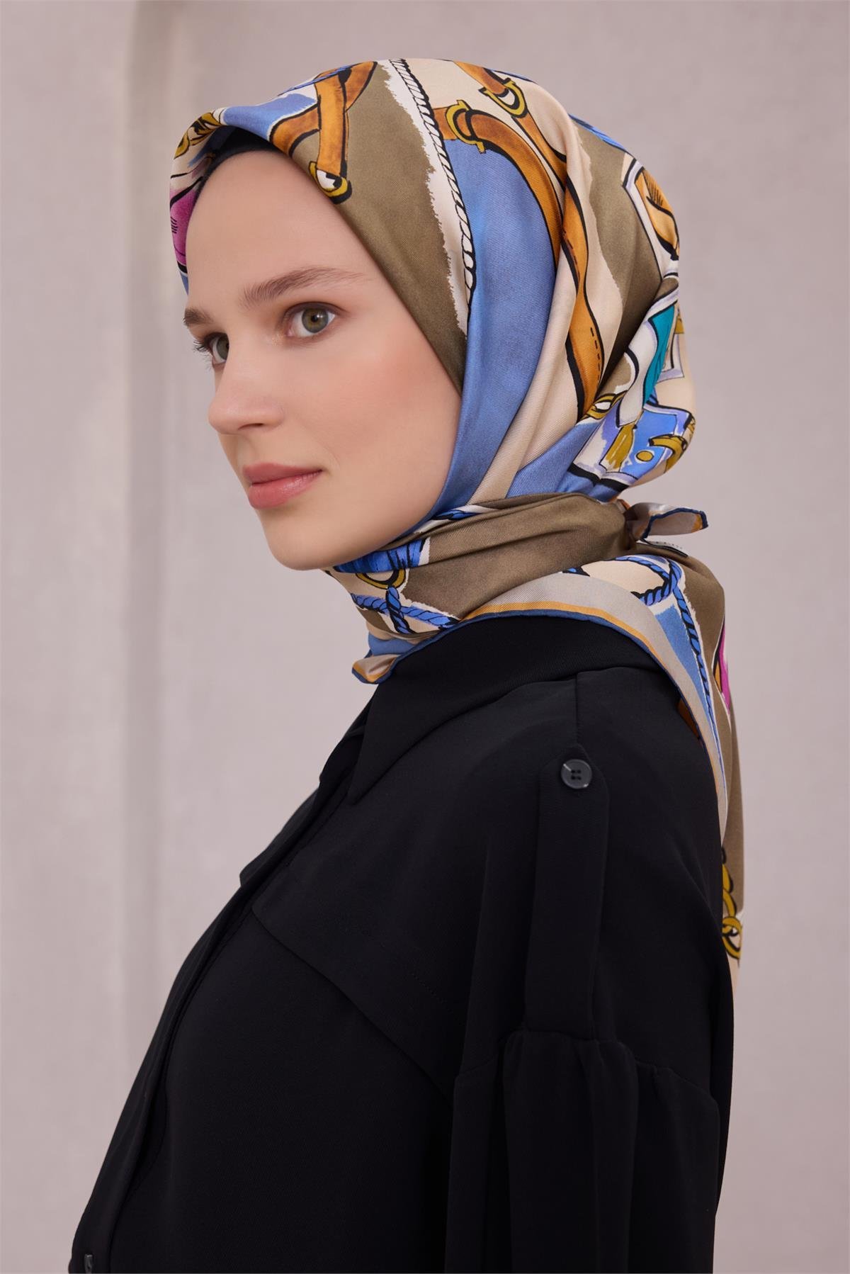 Écharpe Belli twill de soie luxe