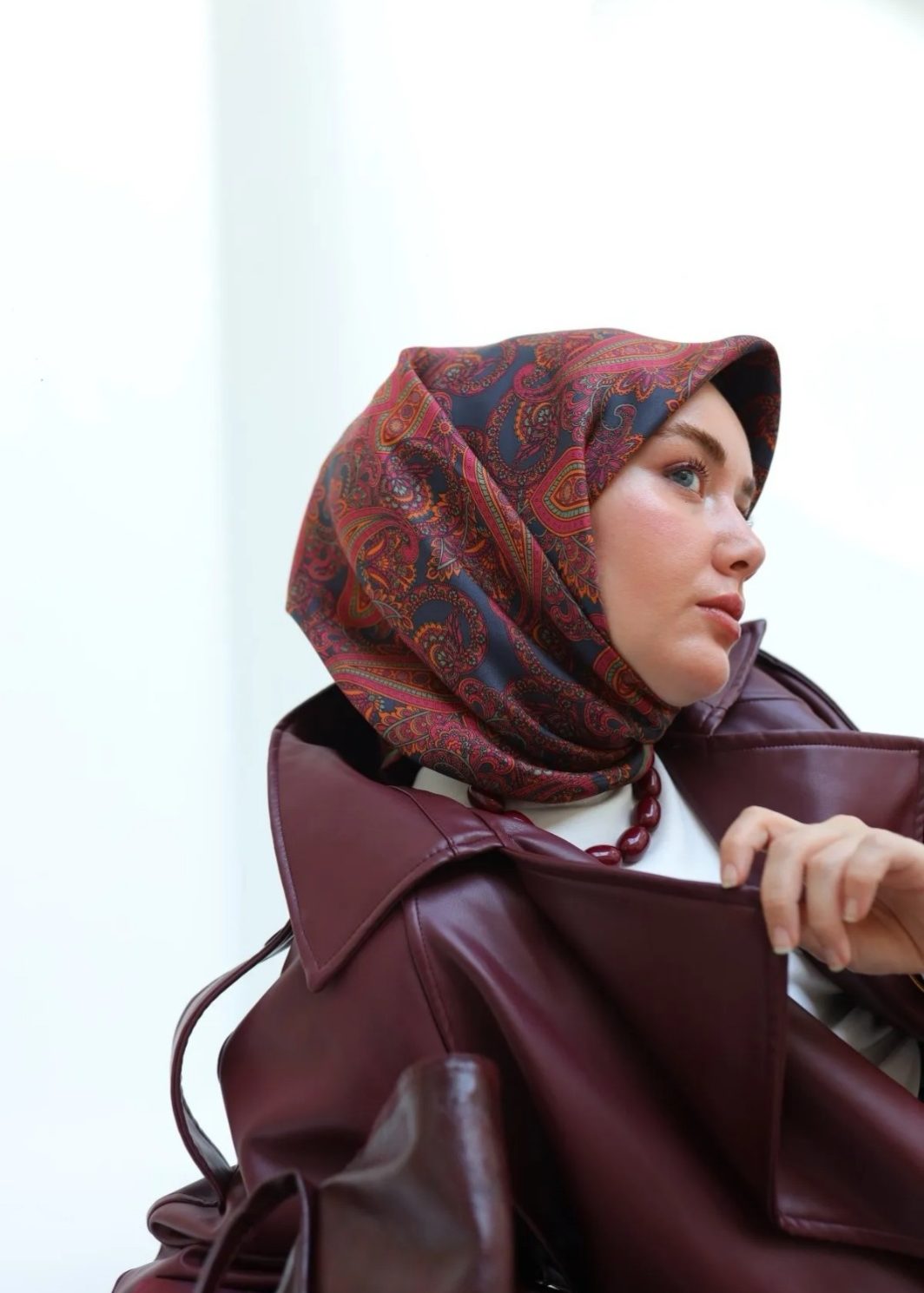 SİLKHOME Écharpe 100% TWİLL DE SOIE