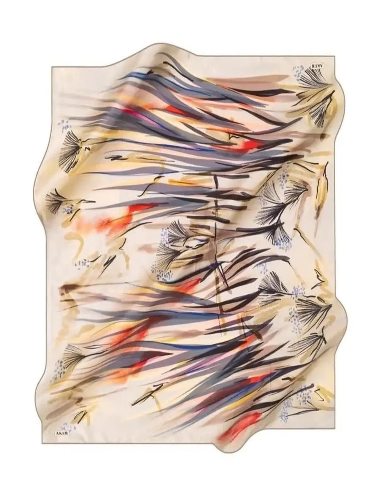 AKER 100% SATIN DE SOIE