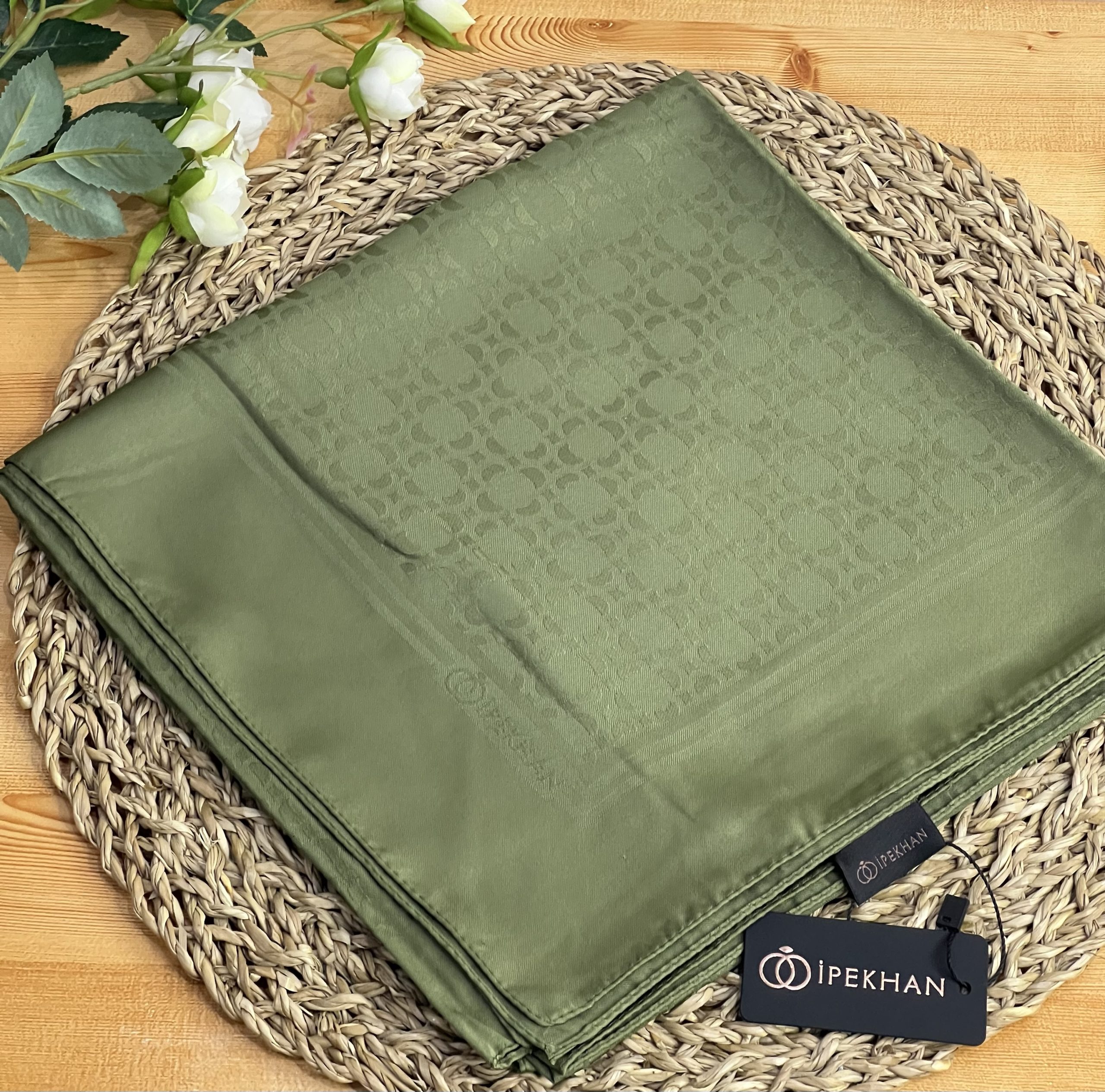 ÉCHARPE JACQUARD DE COTON İPEKHAN