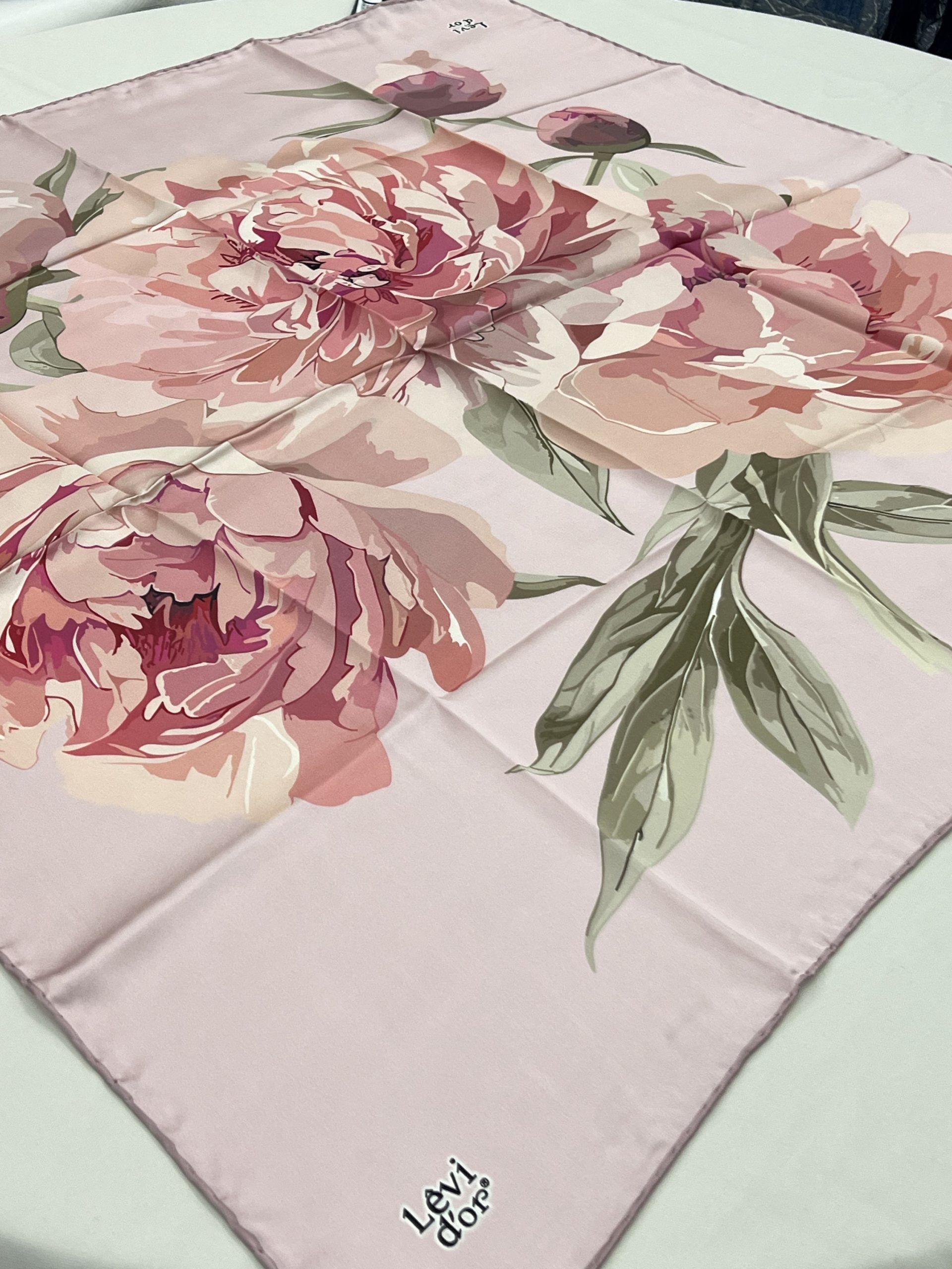 Écharpe Levidor – 100% Satin de Soie S25/26