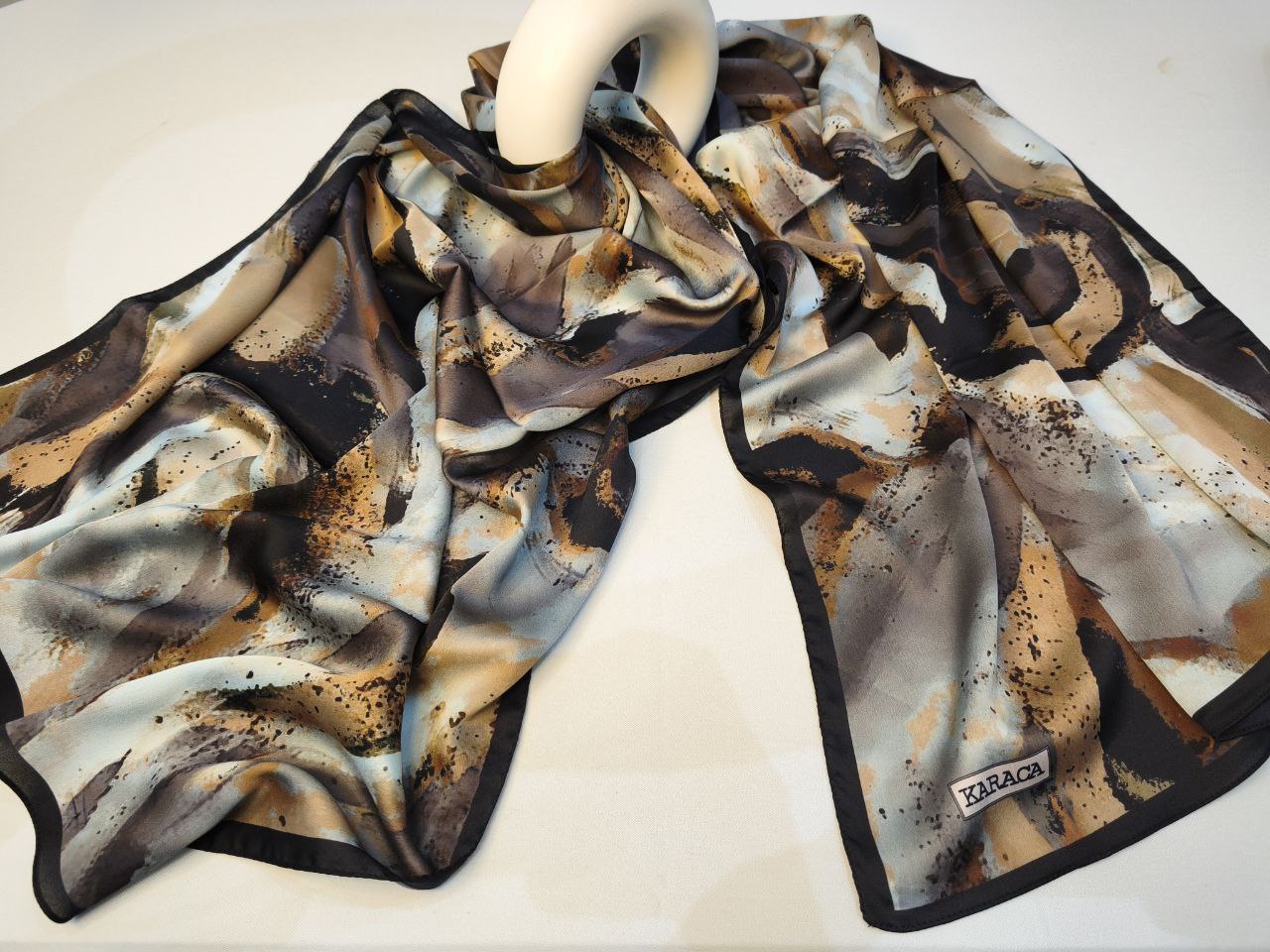 CHALE Mousseline de soie 56x175 cm