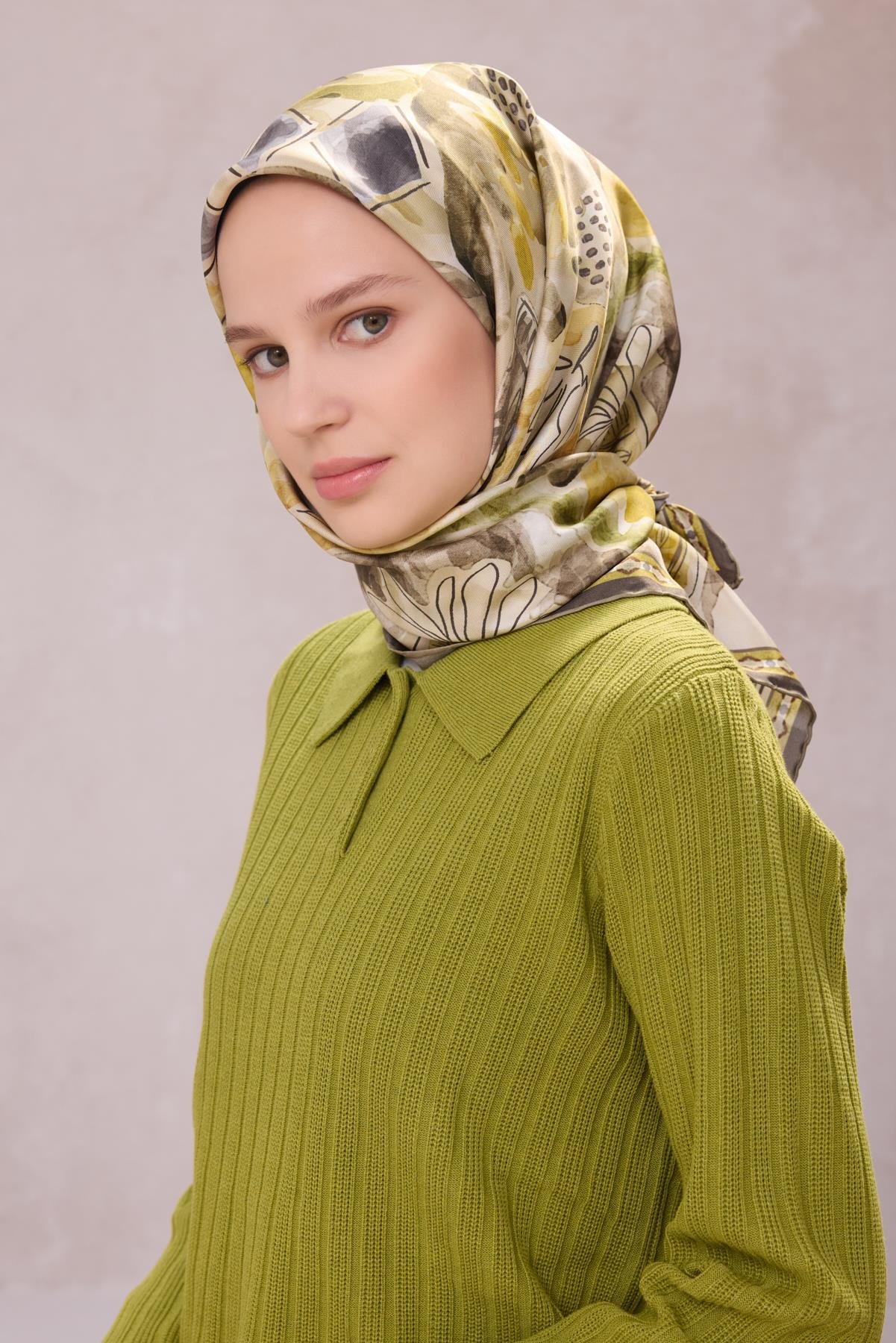 Écharpe Belli twill de soie luxe