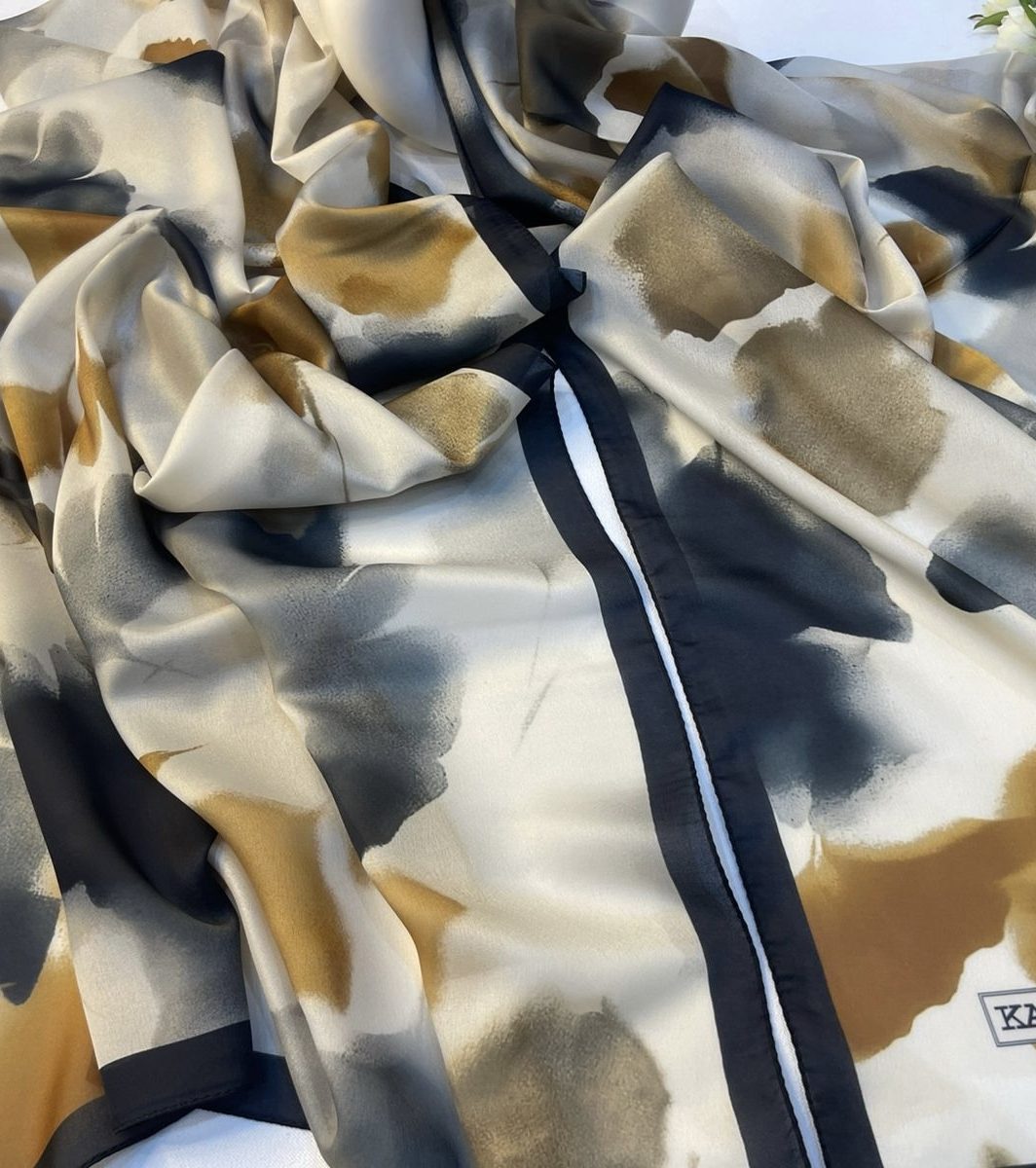 CHALE Mousseline de soie 70*190 cm