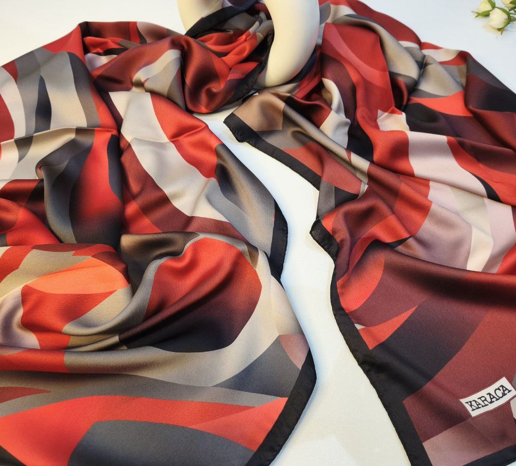 CHALE Mousseline de soie 56x175cm