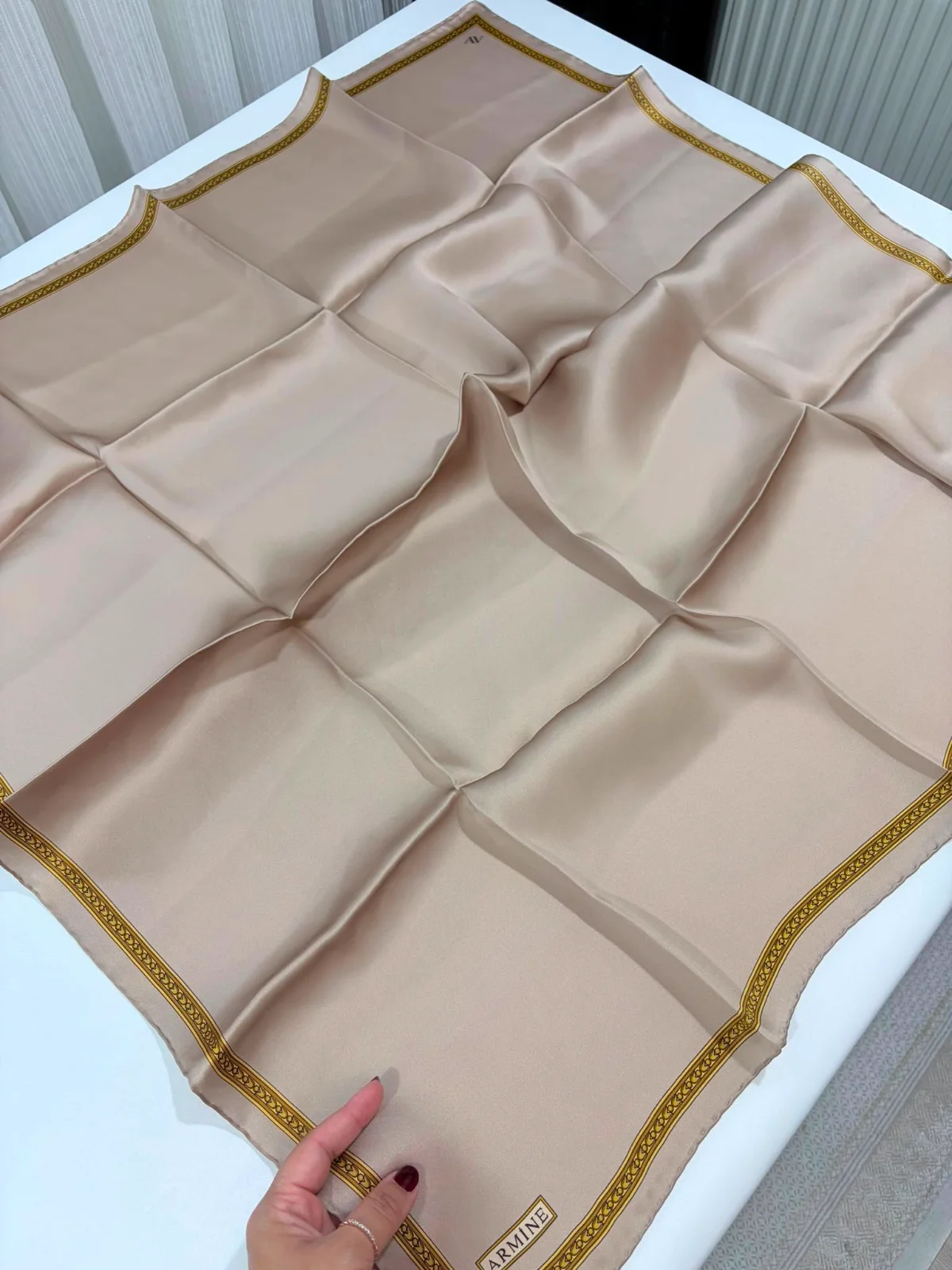Écharpe Armine 100% Satin de Soie s24/25