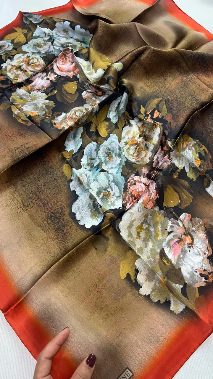 Écharpe Armine 100% Satin de Soie s23/24