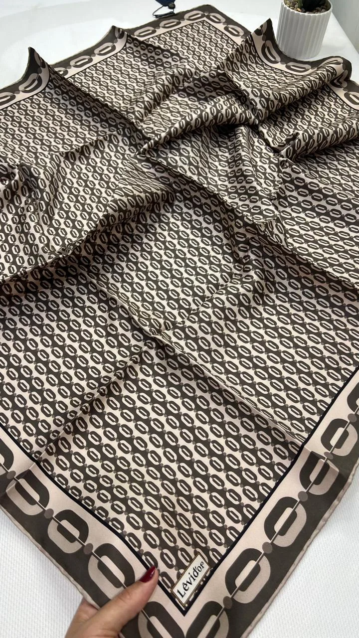 Écharpe Levidor – 100% Twill de Soie Collection 2026