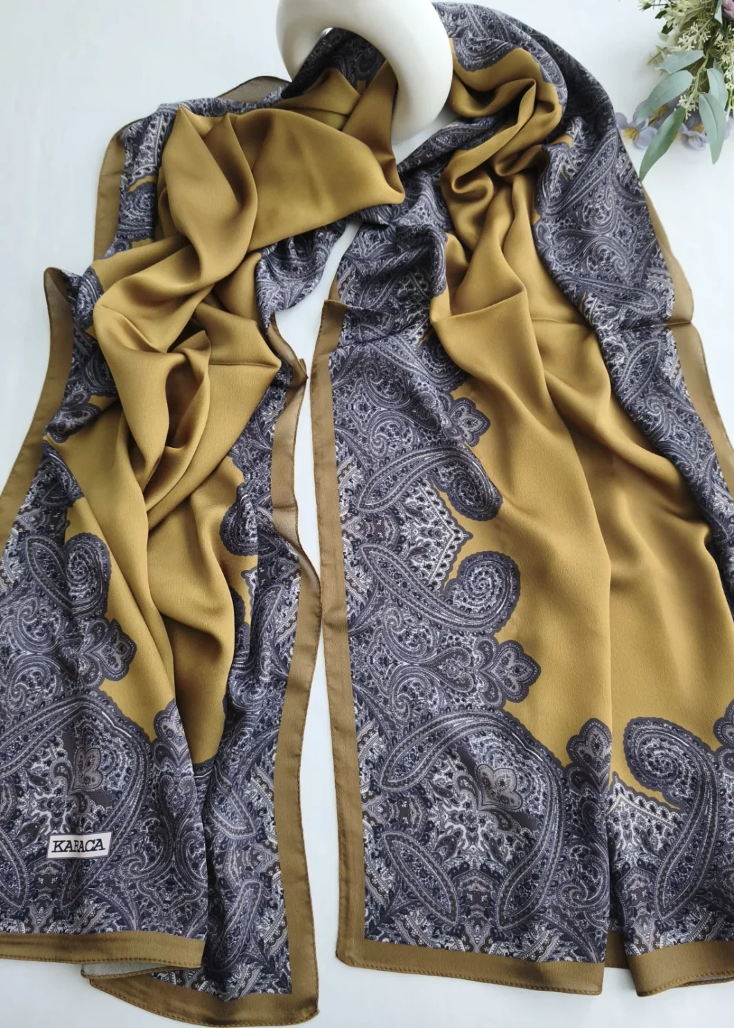 CHALE Mousseline de soie 70*190 cm